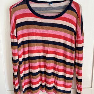 Old Navy Striped Light Weight Long Sleeve